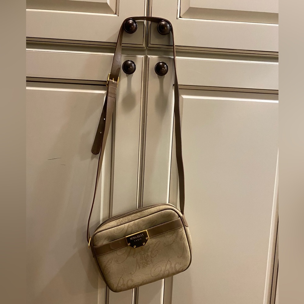 Nina Ricci Tan Crossbody Bag